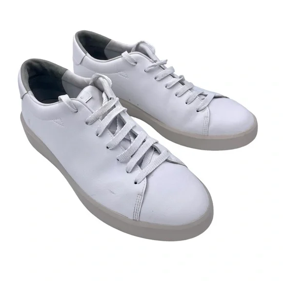 Everlane White ReLeather Tennis Sneaker in‎ Size 11 - Picture 2 of 13